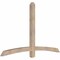 Ekena Millwork Bellingham Smooth Timber Gable Bracket, Douglas Fir, 72"W x 45"H x 3 1/2"D x 3 1/2"F, 15/12 Pitch GBW072X45X0404BEL00SDF - alternate 2